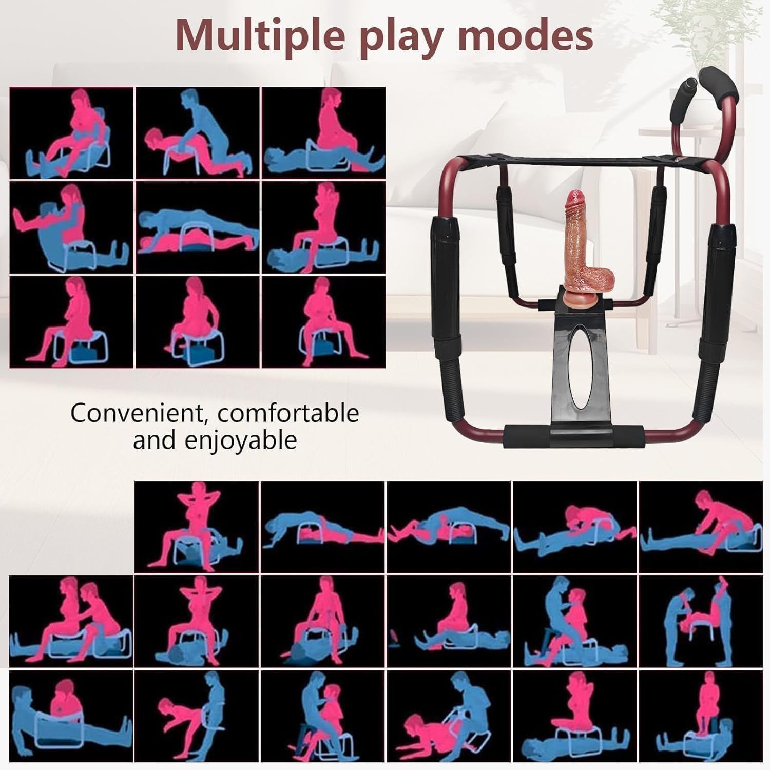 PulseLift Adjustable Sex Chair for Couples