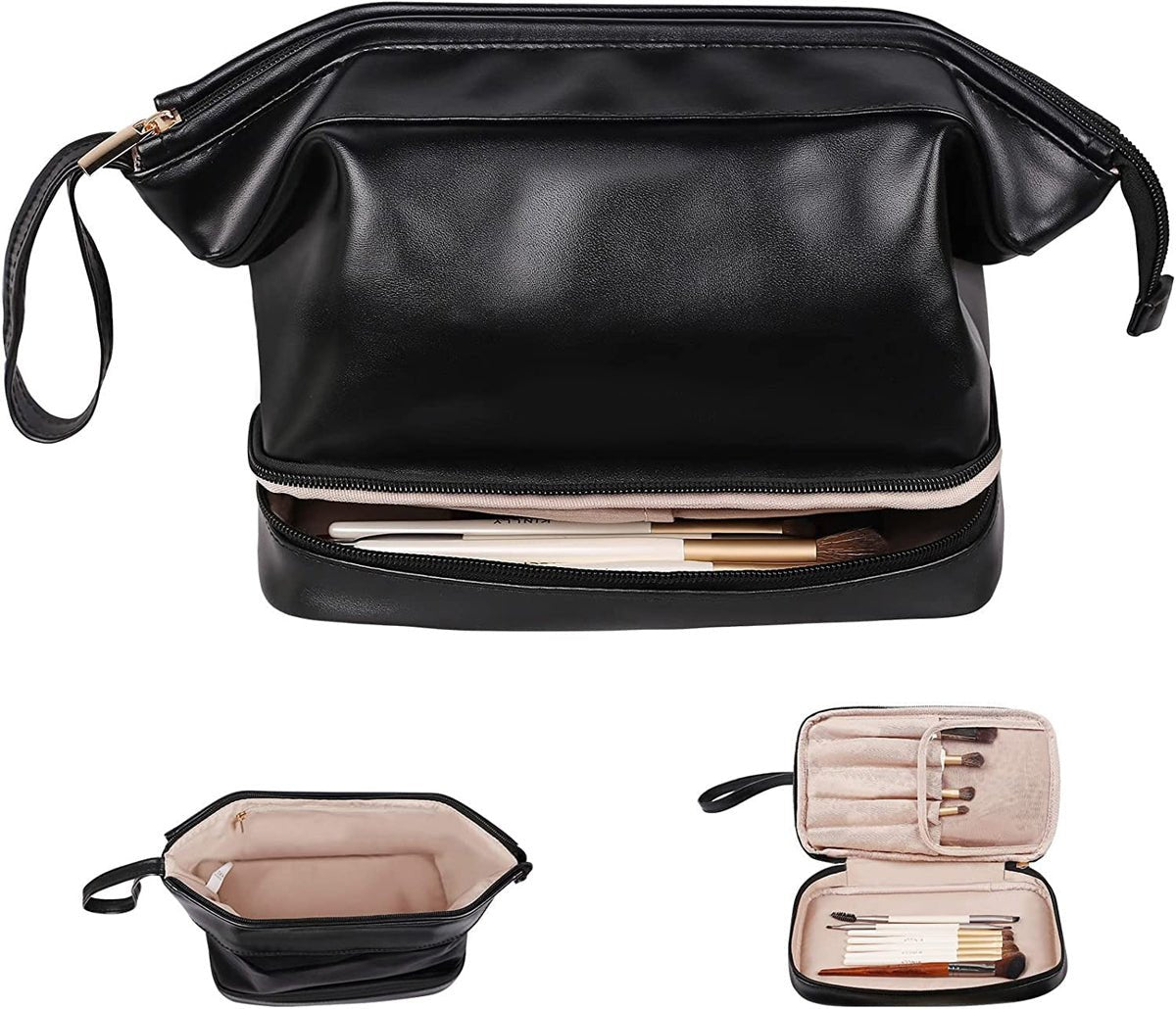 Travel Toiletry and Makeup Bag – Compact Organizer for Women